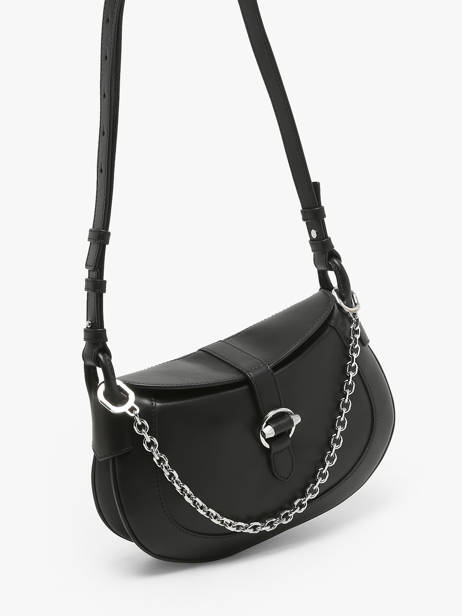 Cross Body Tas Pia Leder Le tanneur Zwart pia TPIA1200 ander zicht 2