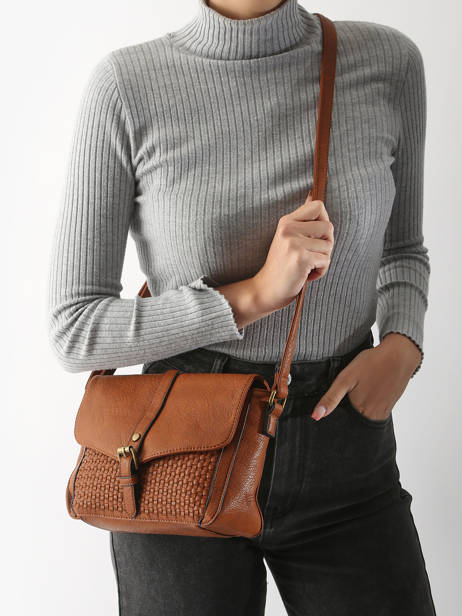 Cross Body Tas Rome Miniprix Bruin rome 19355 ander zicht 1