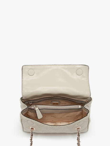 Schoudertassen Eda Guess Beige eda QG950520 ander zicht 3