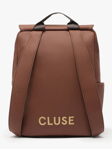 Rugzak Cluse Bruin backpack CX044 ander zicht 3