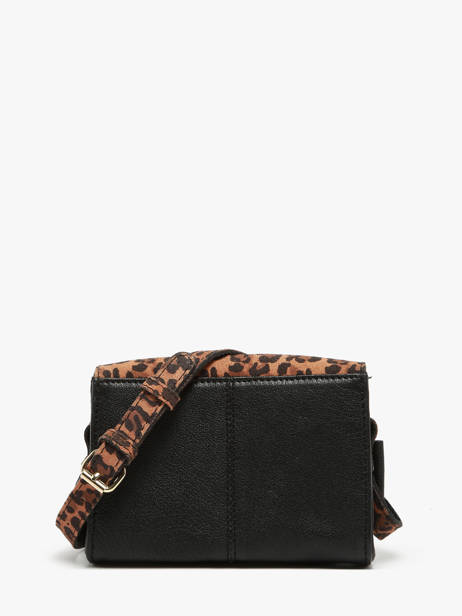 Cross Body Tas Mini Leopard Leder Paul marius Bruin leopard MINILEO ander zicht 4