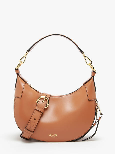 Cross Body Tas Origami Leder Lancel Bruin origami A13313