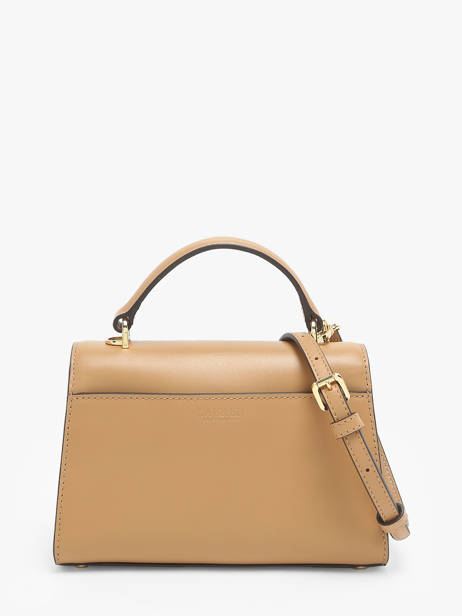 Handtassen Farrah Leder Lauren ralph lauren Beige farrah 31968761 ander zicht 4