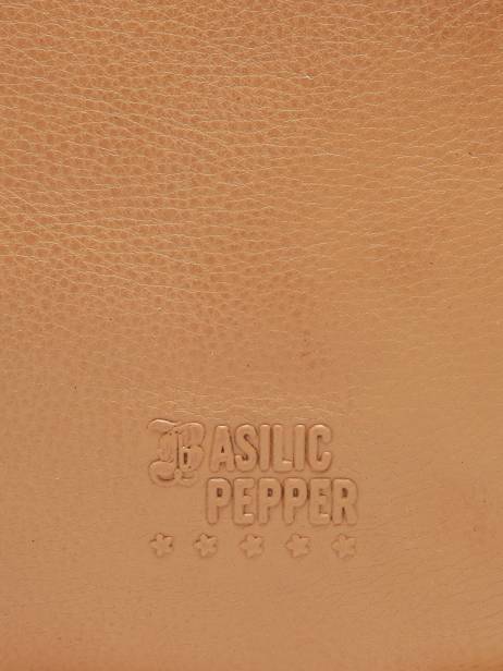 Schoudertassen Cow Leder Basilic pepper Bruin cow BCOW2M ander zicht 5