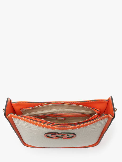 Schoudertassen Sebina Katoen Guess Oranje sebina AG952403 ander zicht 3