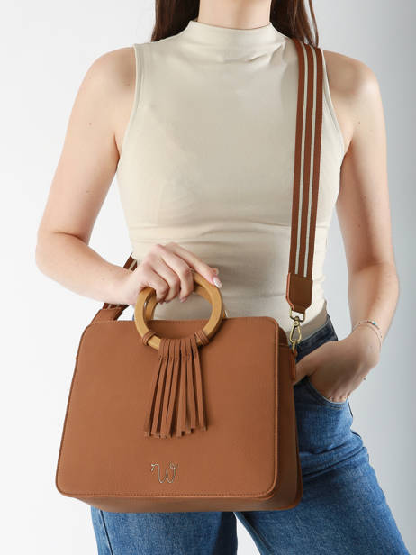 Handtassen M Camomille Woomen Bruin camomille WCAO1M ander zicht 1