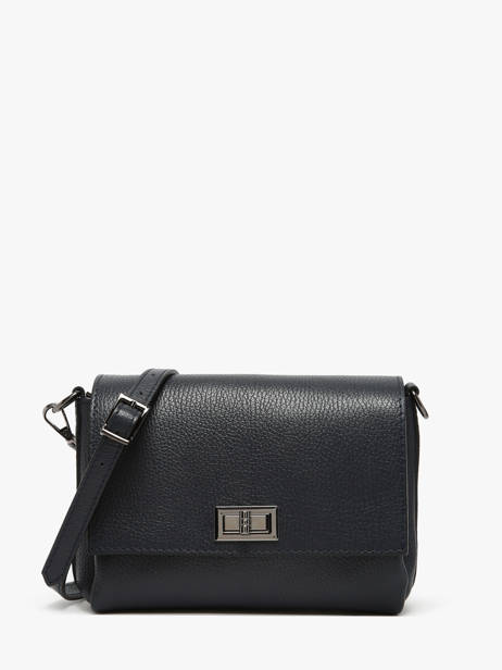 Cross Body Tas Caviar Leder Milano Blauw caviar CA24061