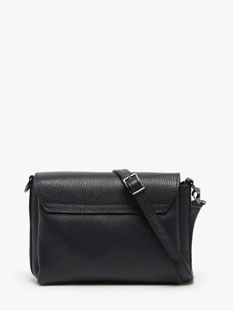 Cross Body Tas Caviar Leder Milano Blauw caviar CA24061 ander zicht 4