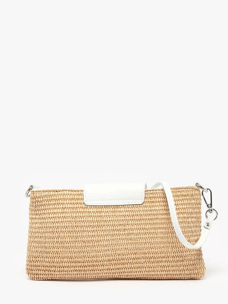 Cross Body Tas Mini Osier Italie Lancaster Wit mini osier italie 117 ander zicht 4