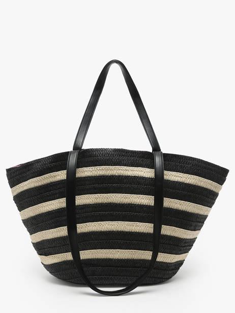 Schoudertassen Panier Stro Lola casademunt Zwart panier 92 ander zicht 4