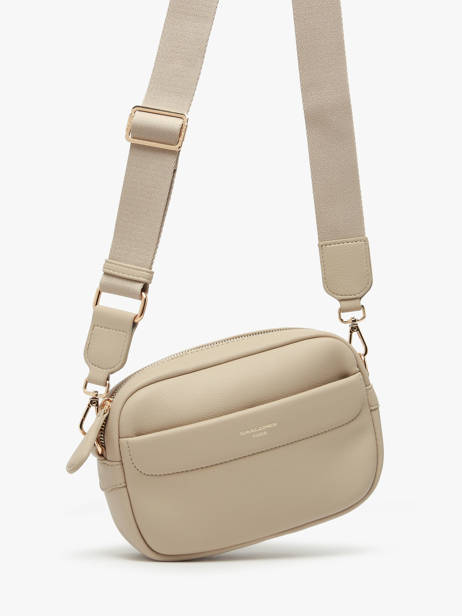 Cross Body Tas Brugge David jones Beige brugge CM7397 ander zicht 2