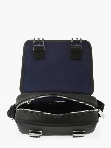 Cross Body Tas Lacoste Zwart men's classic NH4858HC ander zicht 3