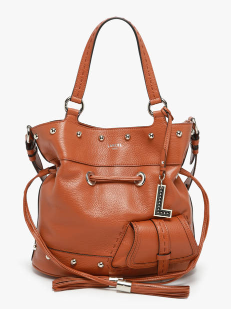 Handtas Premier Flirt Leder Lancel Bruin premier flirt A13381 ander zicht 2