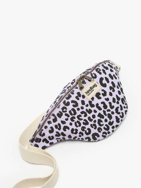 Heuptasje Hindbag Violet leopard LE ander zicht 2