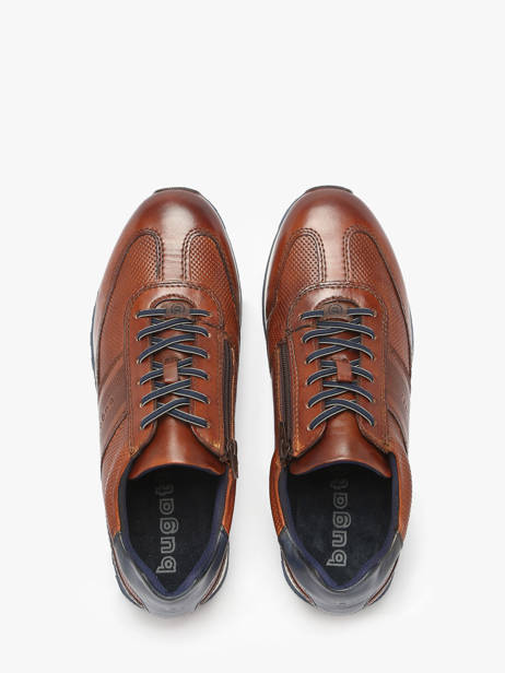 Sneakers Ivar Uit Leder Bugatti Bruin men 331ARX01 ander zicht 4