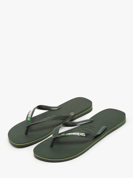 Brasil Logo Havaianas Groen men 4110850H ander zicht 2