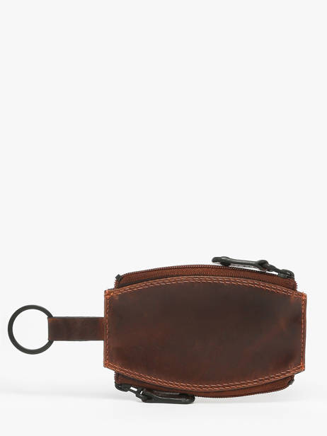 Portemonnee Met Sleutelhanger Leder Maverick Bruin the original MAVTO059 ander zicht 3