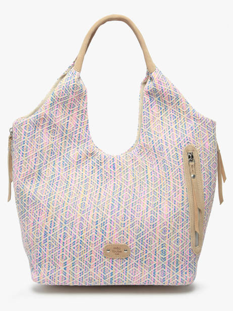 Schoudertassen Ak Mila louise Beige ak 23030AK