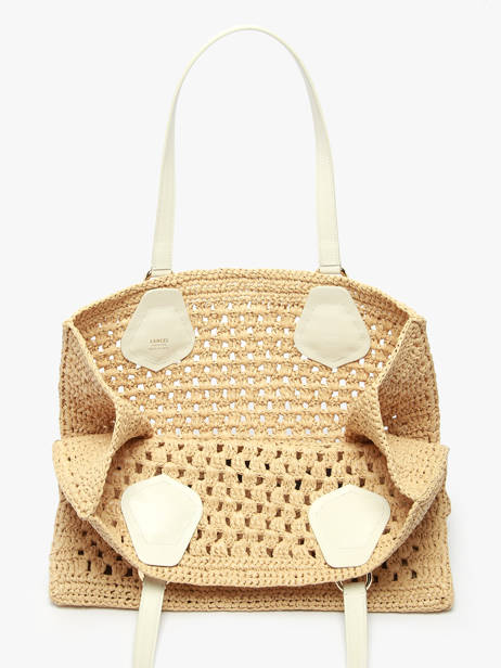 Handtas Cabas D'ete Lancel Beige cabas d'ete A13416 ander zicht 3