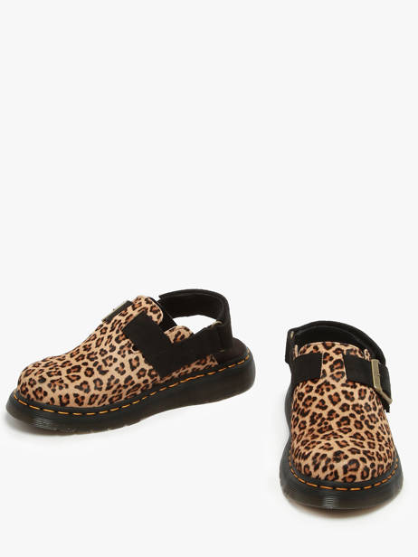 Slippers Jorge Iii Uit Leder Dr martens Bruin women 41088200 ander zicht 3