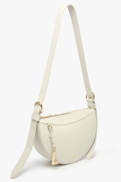 Cross Body Tas Faubourg Leder Lancel Beige faubourg A13525 ander zicht 2