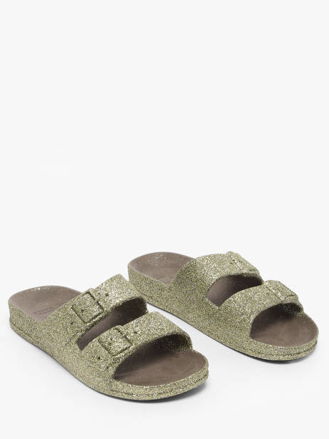 Slippers Transoco Cacatoes Groen women TRANCOSO ander zicht 1