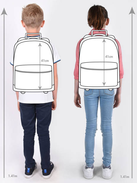 Rugzak Op Wieltjes 2 Compartimenten Cameleon Groen vintage urban SR40 ander zicht 1
