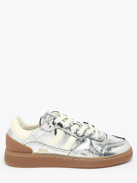Sneakers Goal Uit Leder Coolway Zilver women 7683172