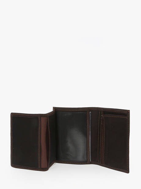 Portefeuille Oil Leder Etrier Bruin oil EOIL241 ander zicht 2