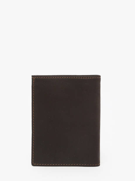 Portefeuille Oil Leder Etrier Bruin oil EOIL241 ander zicht 3