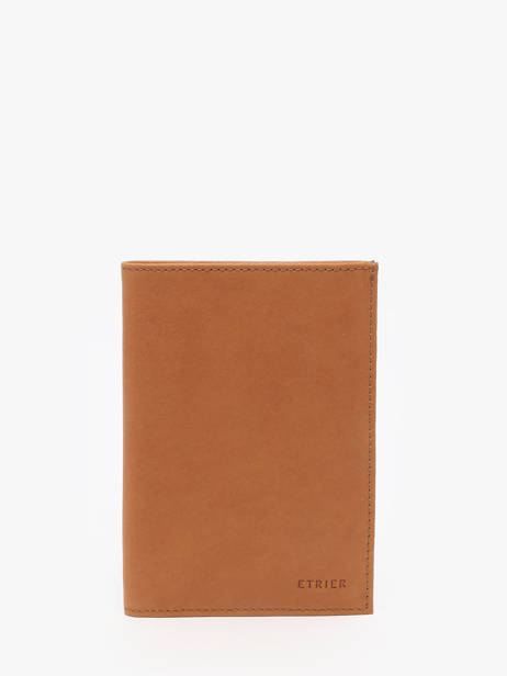 Portefeuille Oil Leder Etrier Bruin oil EOIL528