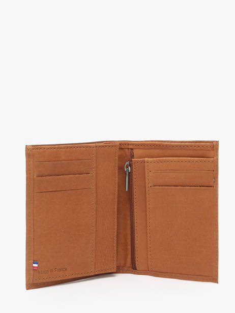 Portefeuille Oil Leder Etrier Bruin oil EOIL140 ander zicht 1