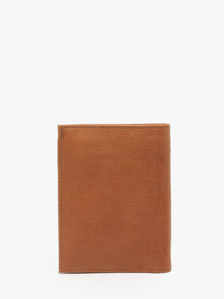 Portefeuille Oil Leder Etrier Bruin oil EOIL140 ander zicht 3