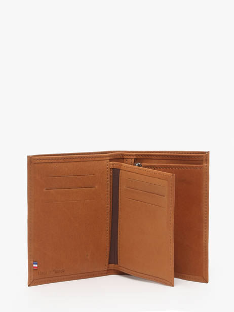 Portefeuille Oil Leder Etrier Bruin oil EOIL247 ander zicht 1
