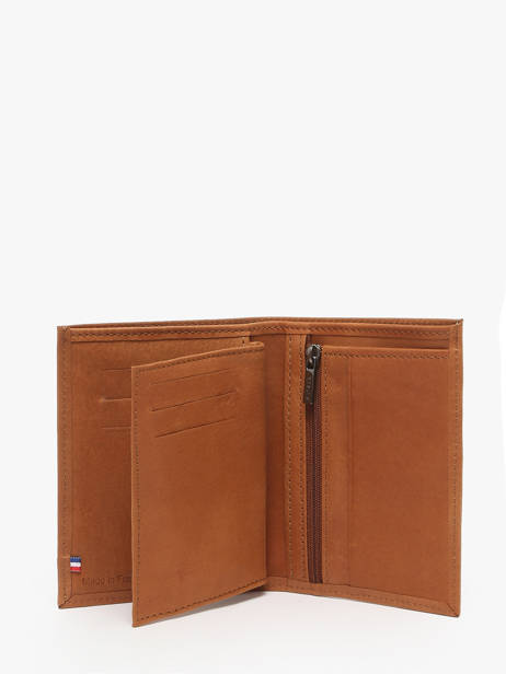 Portefeuille Oil Leder Etrier Bruin oil EOIL247 ander zicht 2