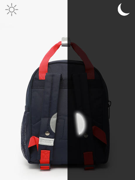 Mini Rugzak Tann's Blauw les fantaisies f 61321 ander zicht 5