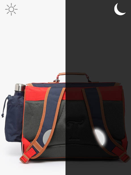Boekentas 2 Compartimenten Tann's Rood les fantaisies g 33124 ander zicht 5