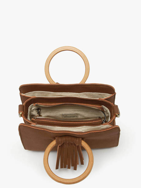 Crossbody Tas S Camomille Woomen Bruin camomille WCAO1S ander zicht 3