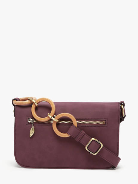 Cross Body Tas Heliconia Woomen Violet heliconia WHEL03 ander zicht 4