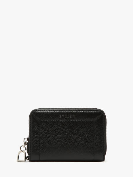 Portemonnee /cross Body Leder Etrier Zwart altesse EALT096M