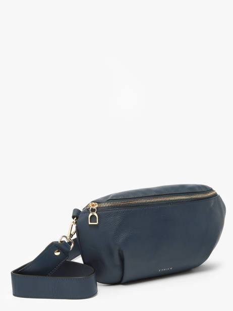 Belt Bag L Tradition Leder Etrier Blauw tradition ETRA022L ander zicht 1