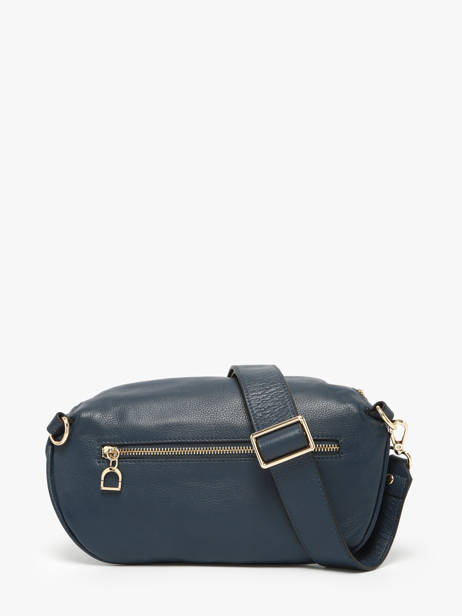 Belt Bag L Tradition Leder Etrier Blauw tradition ETRA022L ander zicht 3