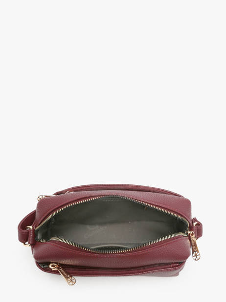Cross Body Tas Grained Miniprix Rood grained KJ62069 ander zicht 2