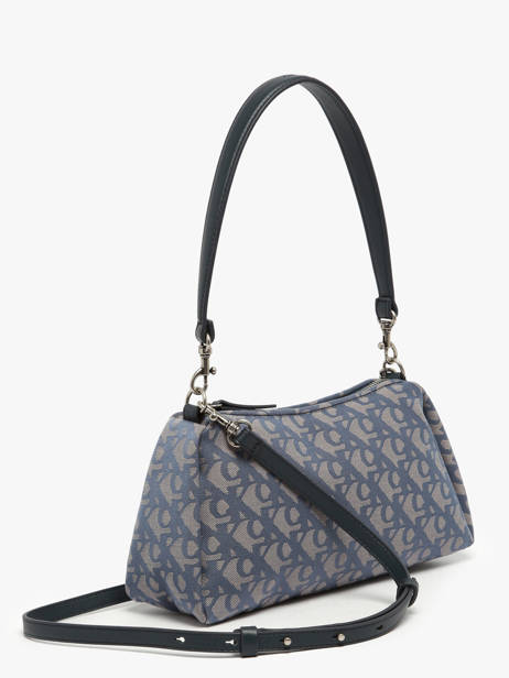 Schoudertas Monogram Gerecycleerd Polyester Calvin klein jeans Blauw monogram 4K3142G ander zicht 1