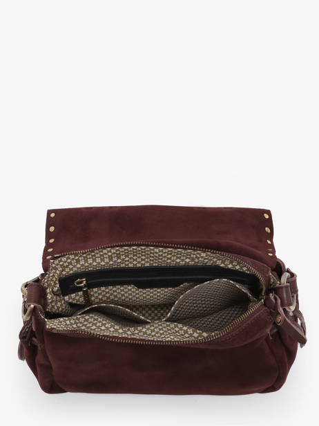 Cross Body Tas Vintage Mila louise Violet vintage 3861VC ander zicht 2