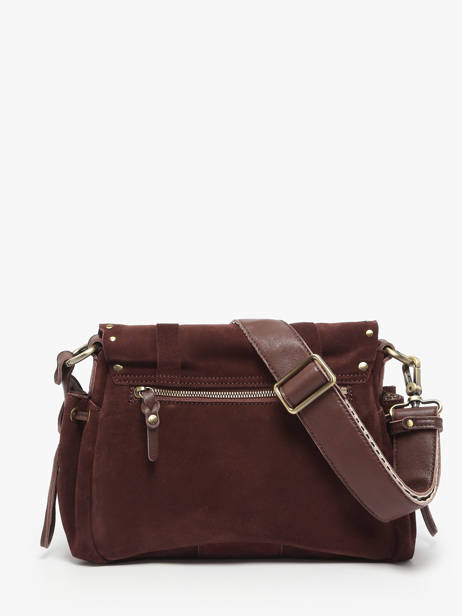 Cross Body Tas Vintage Mila louise Violet vintage 3861VC ander zicht 3