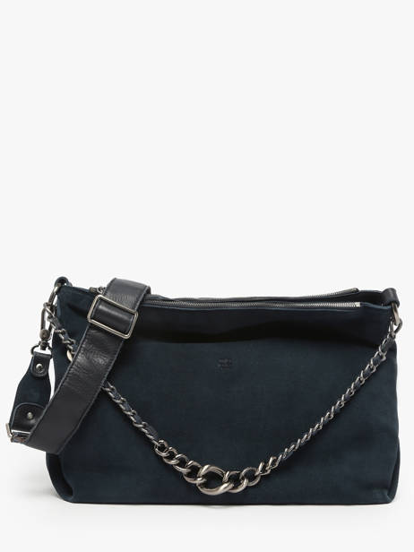 Cross Body Tas Vintage Mila louise Blauw vintage 3822VC