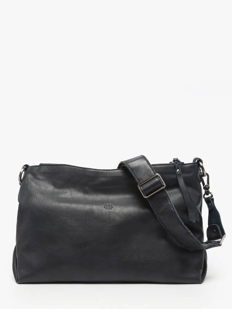 Cross Body Tas Vintage Mila louise Blauw vintage 3822VC ander zicht 3