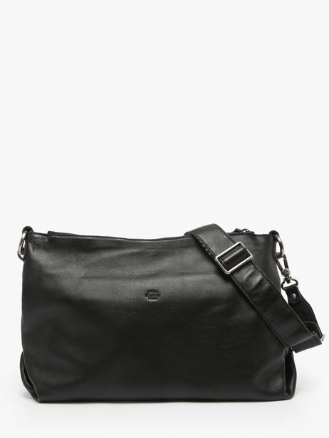 Cross Body Tas Vintage Mila louise Zwart vintage 3822KRC ander zicht 3