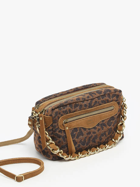 Cross Body Tas Jn Mila louise Bruin jn 2367AJN1 ander zicht 1